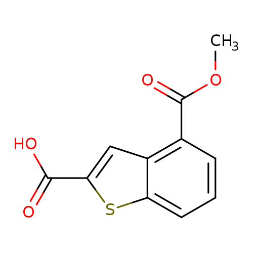4-(methoxycarbonyl)-1-benzothiophene-2-carboxylic acid