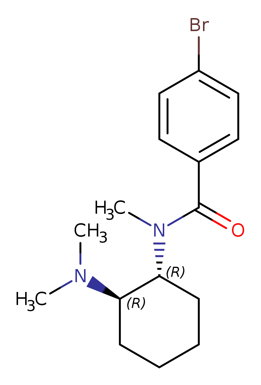 trans-4-bromo-N-[2-(dimethylamino)cyclohexyl]-N-methyl-benzamide
