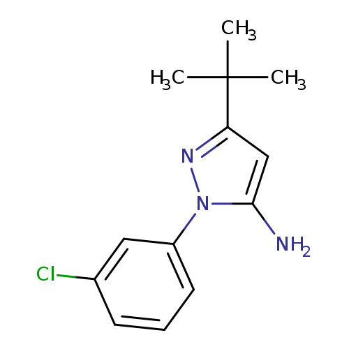 3-(tert-Butyl)-1-(3-chlorophenyl)-1H-pyrazol-5-amine