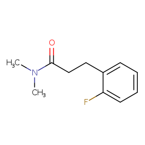 3-(2-fluorophenyl)-N,N-dimethylpropanamide