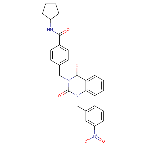 N-cyclopentyl-4-({1-[(3-nitrophenyl)methyl]-2,4-dioxo-1,2,3,4-tetrahydroquinazolin-3-yl}methyl)benzamide