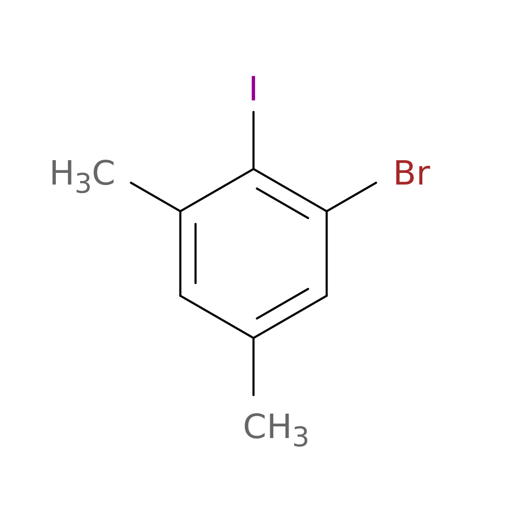 1-Bromo-2-iodo-3,5-dimethylbenzene
