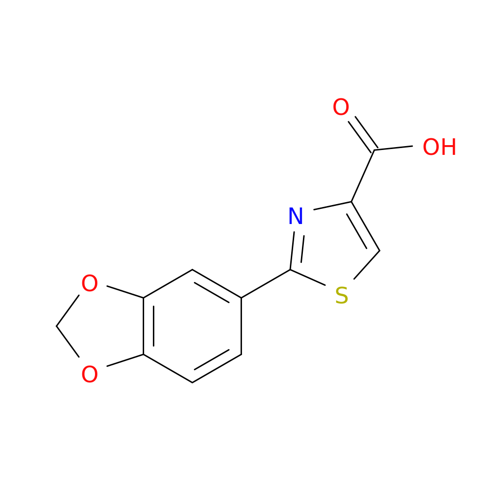 2-(2H-1,3-Benzodioxol-5-yl)-1,3-thiazole-4-carboxylic acid