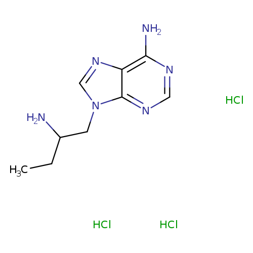 9-(2-aminobutyl)-9H-purin-6-aminetrihydrochloride