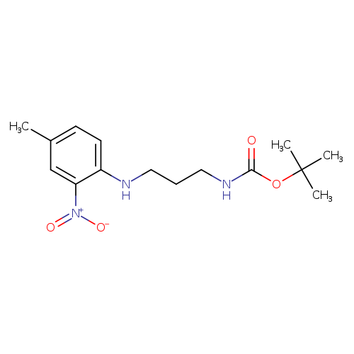tert-Butyl (3-((4-methyl-2-nitrophenyl)amino)propyl)carbamate