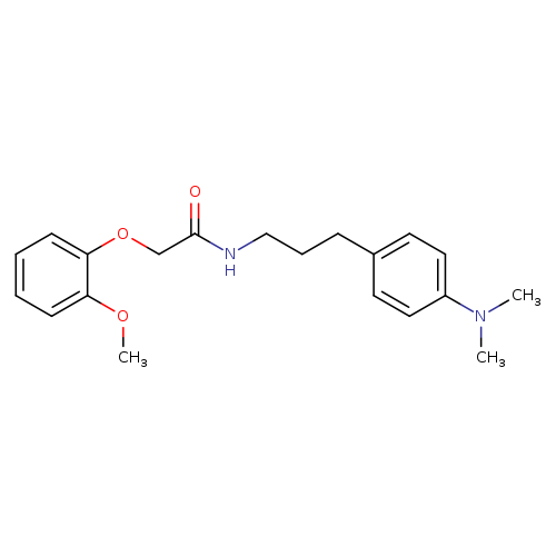 N-{3-[4-(dimethylamino)phenyl]propyl}-2-(2-methoxyphenoxy)acetamide