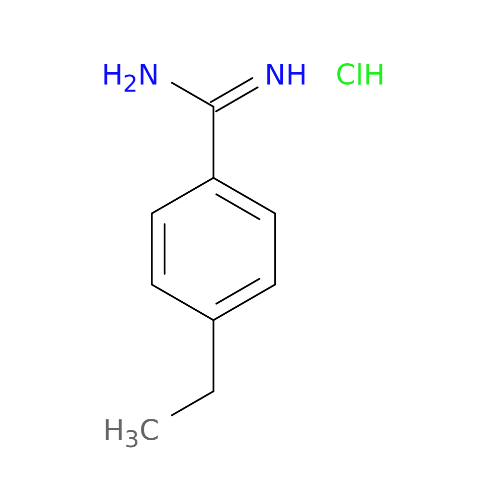 4-ethylbenzene-1-carboximidamide hydrochloride