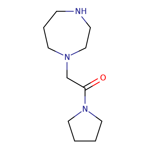 2-(1,4-diazepan-1-yl)-1-(pyrrolidin-1-yl)ethan-1-one