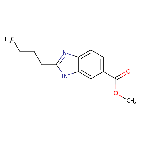 Methyl 2-butyl-1h-1,3-benzodiazole-6-carboxylate