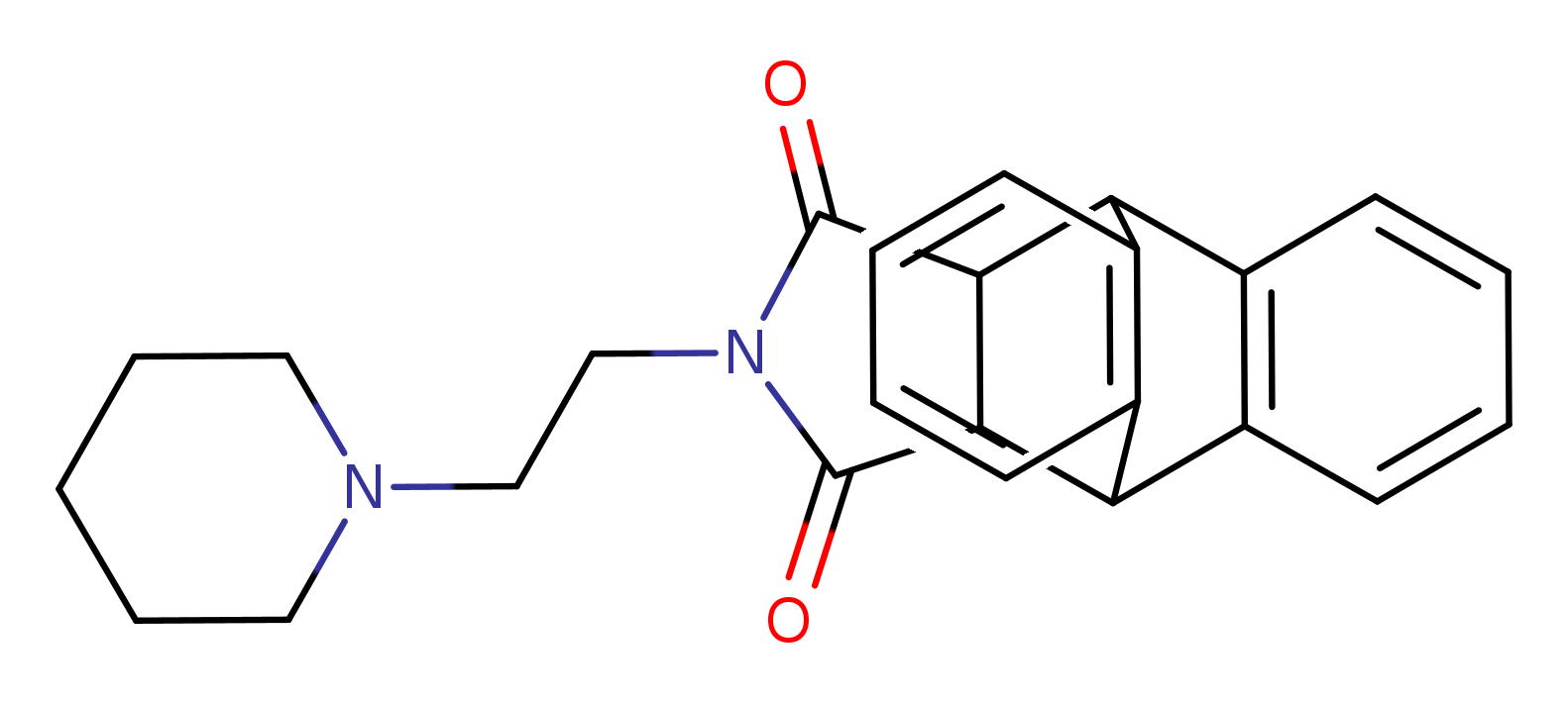 17-[2-(piperidin-1-yl)ethyl]-17-azapentacyclo[6.6.5.0^{2,7}.0^{9,14}.0^{15,19}]nonadeca-2,4,6,9(14),10,12-hexaene-16,18-dione