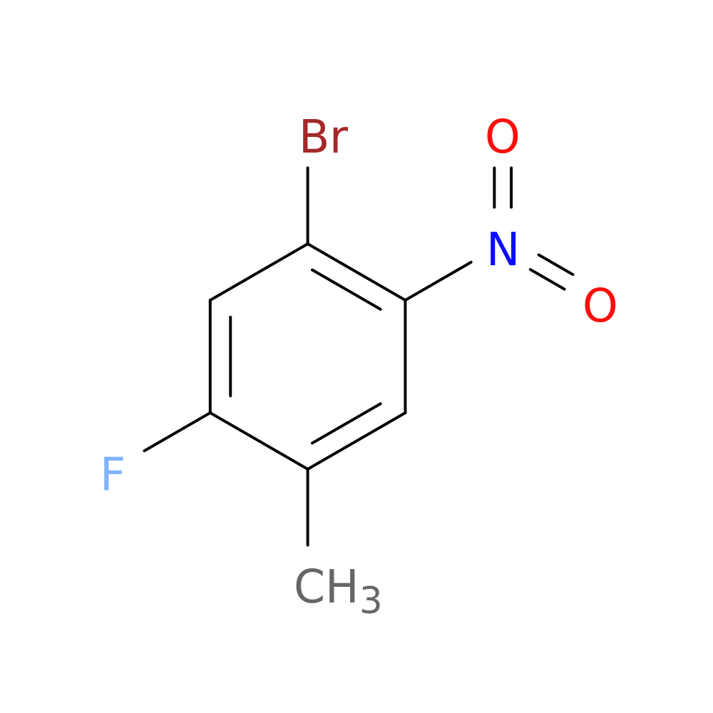 1-Bromo-5-fluoro-4-methyl-2-nitrobenzene