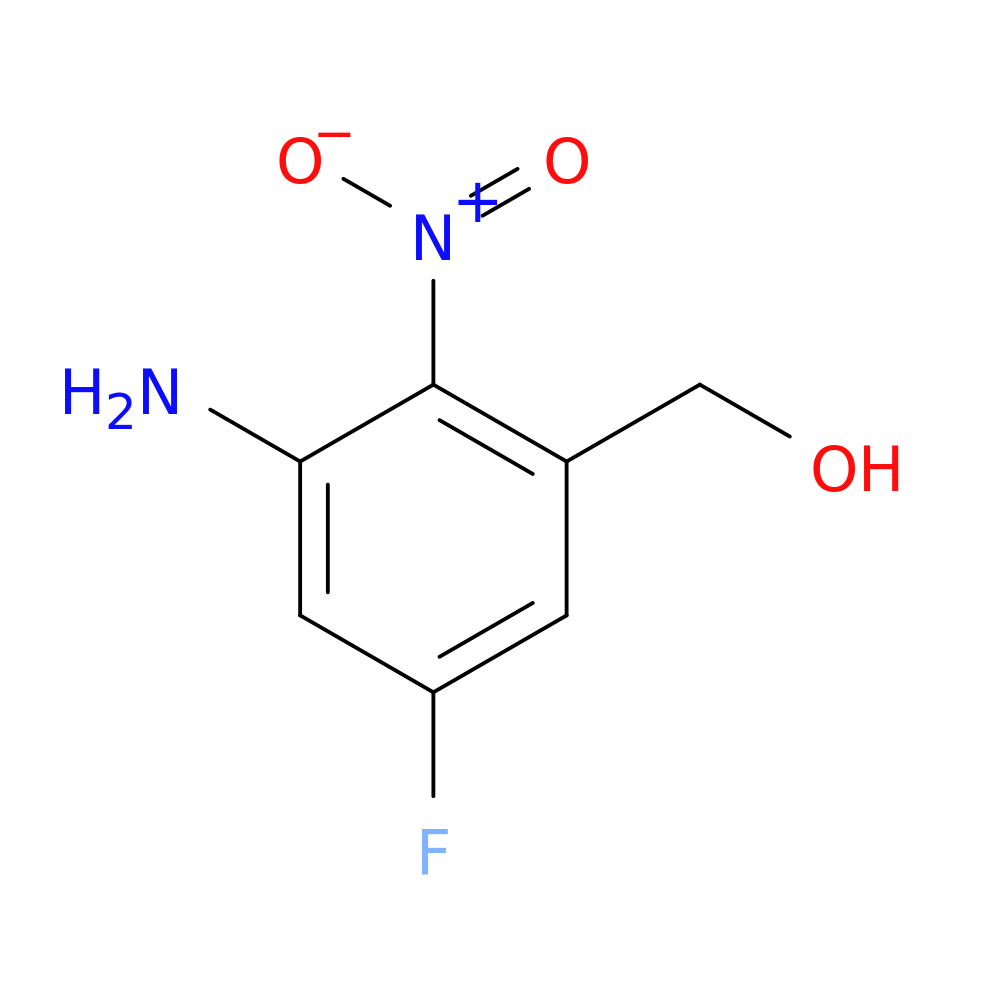 (3-amino-5-fluoro-2-nitrophenyl)methanol