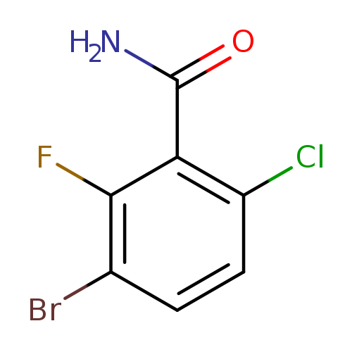 2-Chloro-5-bromo-6-fluorobenzamide
