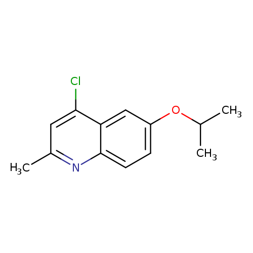 4-chloro-2-methyl-6-(propan-2-yloxy)quinoline