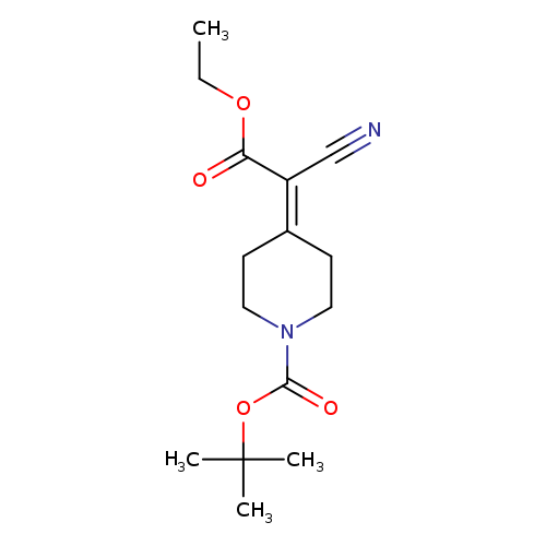 1-Piperidinecarboxylic Acid, 4-(1-Cyano-2-Ethoxy-2-Oxoethylidene)-, 1,1-Dimethylethyl Ester