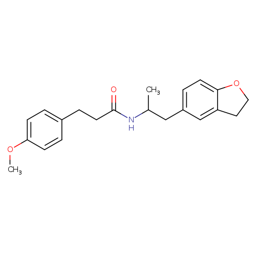 N-[1-(2,3-dihydro-1-benzofuran-5-yl)propan-2-yl]-3-(4-methoxyphenyl)propanamide