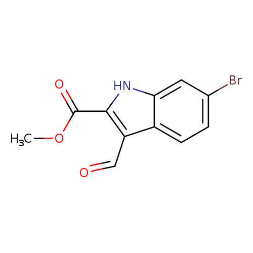 methyl 6-bromo-3-formyl-1H-indole-2-carboxylate