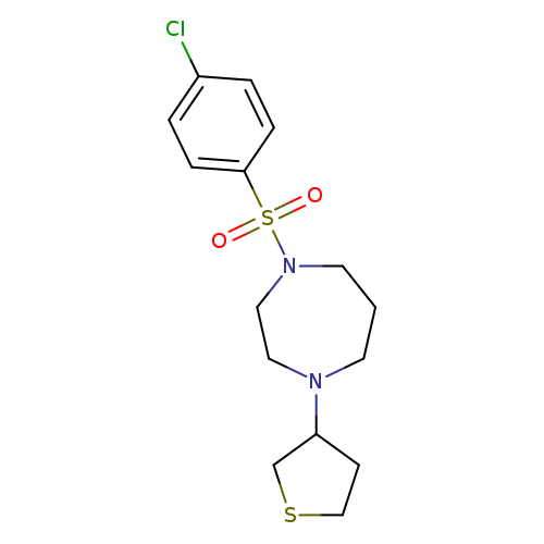 1-(4-chlorobenzenesulfonyl)-4-(thiolan-3-yl)-1,4-diazepane