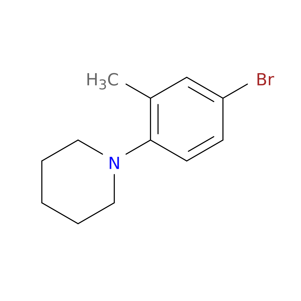 1-(4-Bromo-2-methylphenyl)piperidine