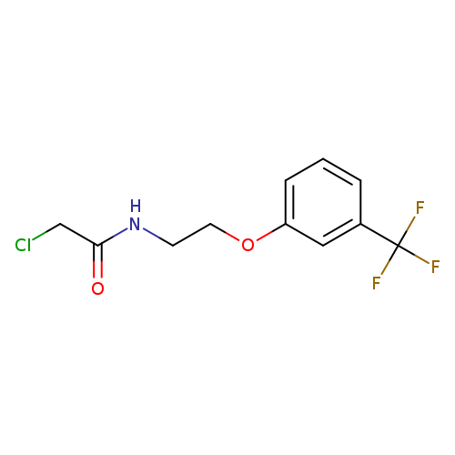 2-chloro-N-{2-[3-(trifluoromethyl)phenoxy]ethyl}acetamide