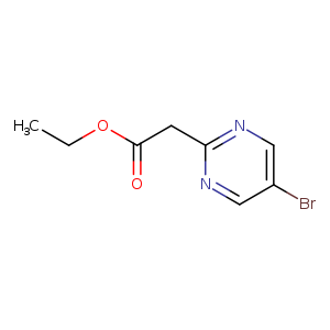 2-Pyrimidineacetic acid, 5-bromo-, ethyl ester