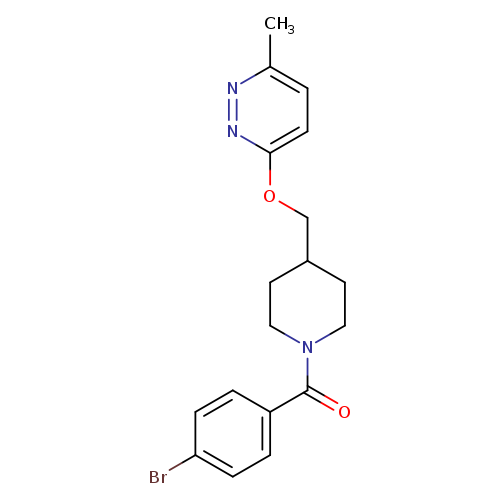 3-{[1-(4-bromobenzoyl)piperidin-4-yl]methoxy}-6-methylpyridazine
