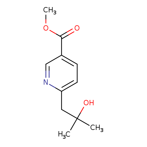 METHYL 6-(2-HYDROXY-2-METHYLPROPYL)NICOTINATE