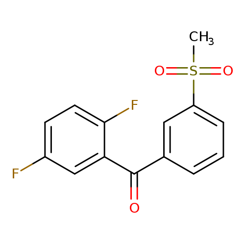 (2,5-difluorophenyl)(3-methanesulfonylphenyl)methanone