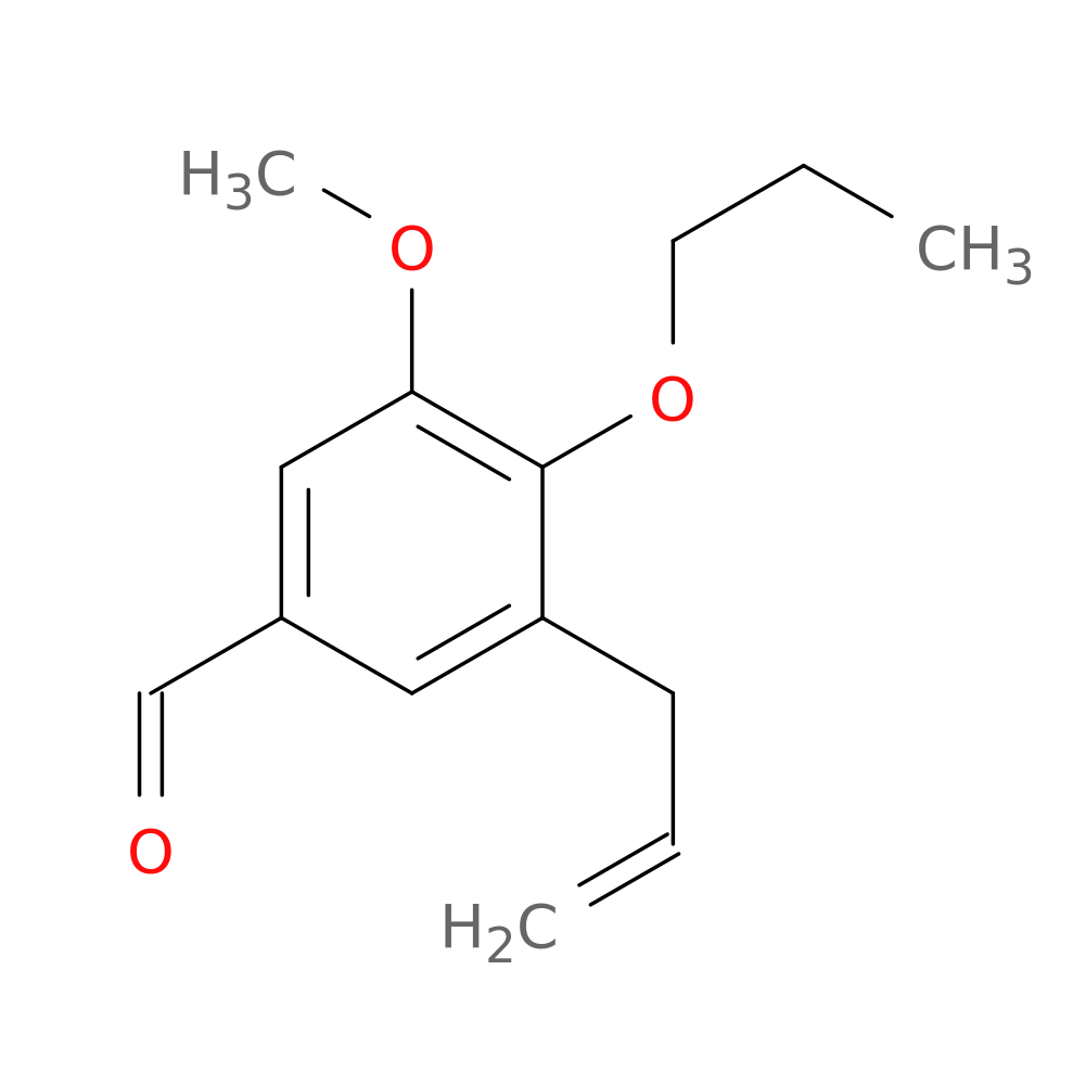 3-Allyl-5-methoxy-4-propoxybenzaldehyde