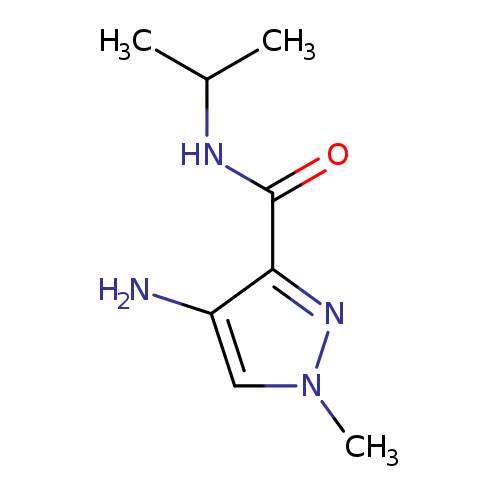 4-amino-1-methyl-N-(propan-2-yl)-1H-pyrazole-3-carboxamide