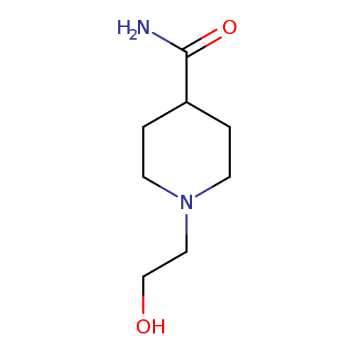 1-(2-Hydroxyethyl)piperidine-4-carboxamide