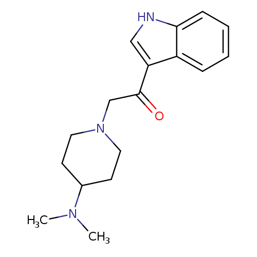 2-[4-(dimethylamino)piperidin-1-yl]-1-(1H-indol-3-yl)ethan-1-one