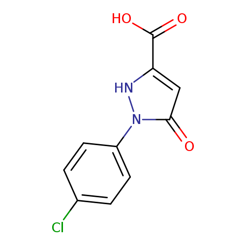 1-(4-chlorophenyl)-5-oxo-2,5-dihydro-1H-pyrazole-3-carboxylic acid