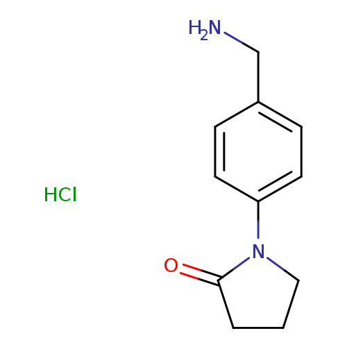 1-[4-(aminomethyl)phenyl]-2-pyrrolidinone hydrochloride
