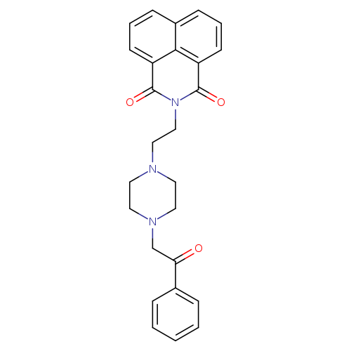 3-{2-[4-(2-oxo-2-phenylethyl)piperazin-1-yl]ethyl}-3-azatricyclo[7.3.1.0^{5,13}]trideca-1(12),5,7,9(13),10-pentaene-2,4-dione