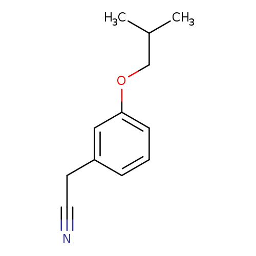 2-[3-(2-methylpropoxy)phenyl]acetonitrile