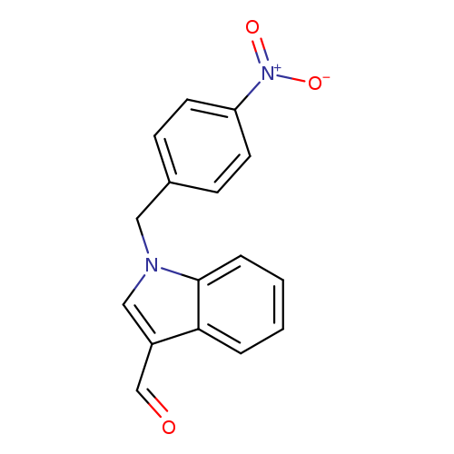 1-(4-Nitrobenzyl)-1H-indole-3-carbaldehyde