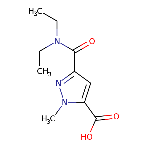3-(Diethylcarbamoyl)-1-methyl-1H-pyrazole-5-carboxylic acid