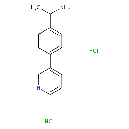 1-[4-(pyridin-3-yl)phenyl]ethan-1-amine dihydrochloride