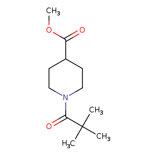 Methyl 1-(2,2-dimethylpropanoyl)piperidine-4-carboxylate