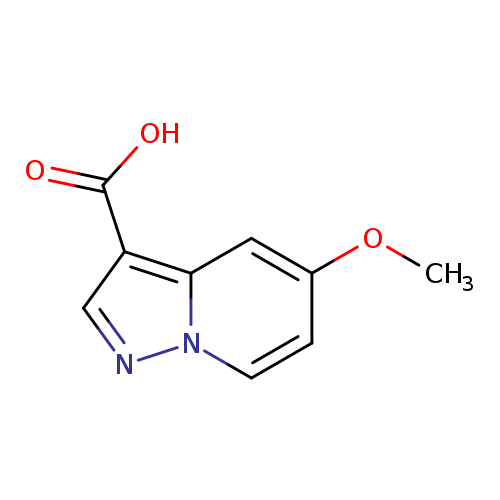 Pyrazolo[1,5-a]pyridine-3-carboxylic acid, 5-methoxy-