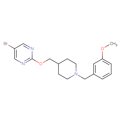 5-bromo-2-({1-[(3-methoxyphenyl)methyl]piperidin-4-yl}methoxy)pyrimidine