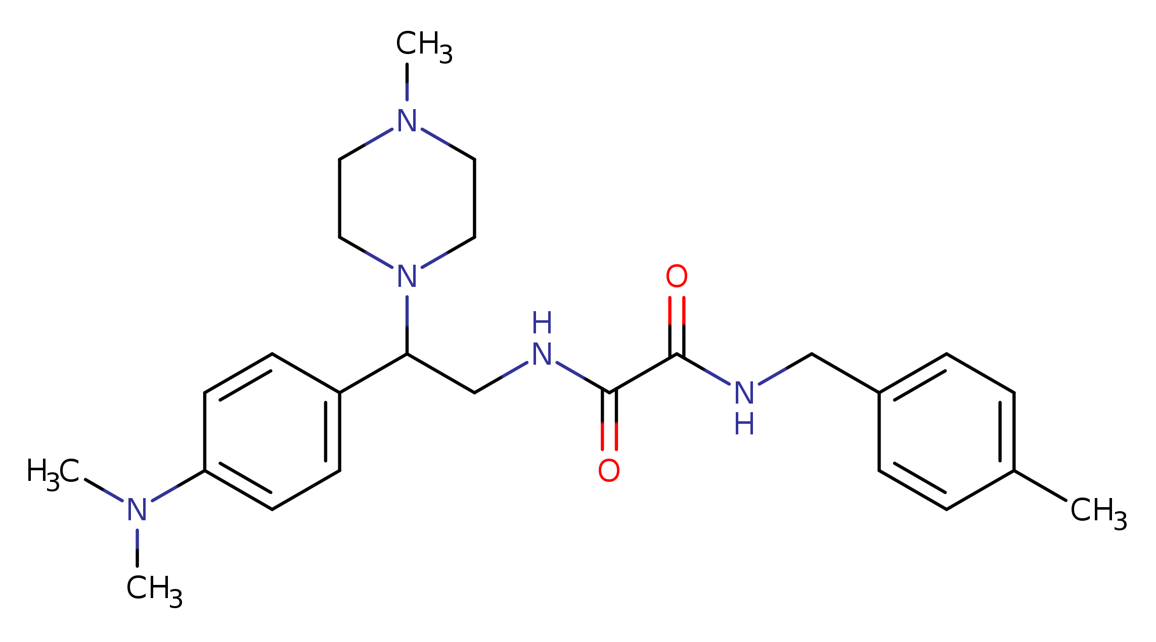 N-{2-[4-(dimethylamino)phenyl]-2-(4-methylpiperazin-1-yl)ethyl}-N'-[(4-methylphenyl)methyl]ethanediamide
