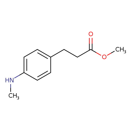 methyl 3-[4-(methylamino)phenyl]propanoate