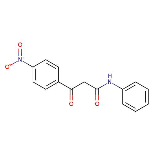 3-(4-nitrophenyl)-3-oxo-N-phenylpropanamide