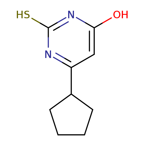 6-cyclopentyl-2-mercaptopyrimidin-4-ol