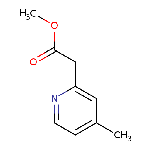 Methyl 2-(4-methylpyridin-2-yl)acetate