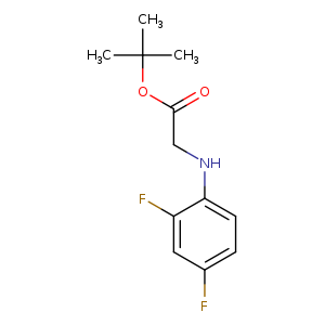 N-(2,4-DIFLUOROPHENYL)GLYCINE TERT-BUTYL ESTER