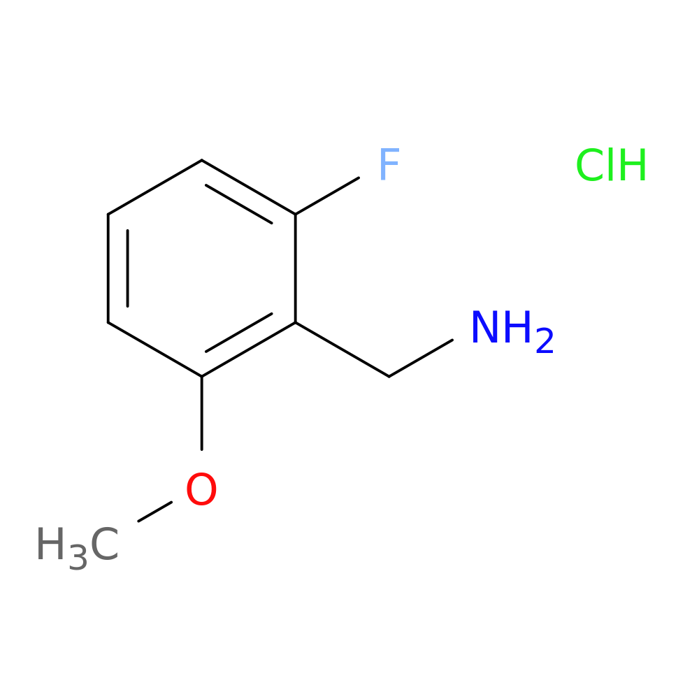 (2-Fluoro-6-methoxyphenyl)methanamine hydrochloride