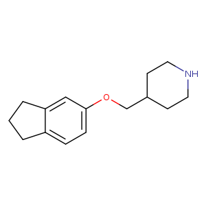 4-[(2,3-Dihydro-1H-inden-5-yloxy)methyl]piperidine